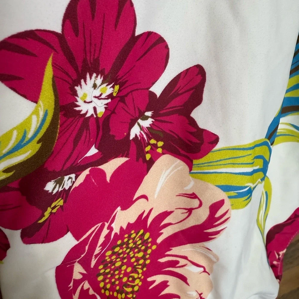 6 Shore Road Floral Lace-Up Swimsuit - Picture 9 of 9